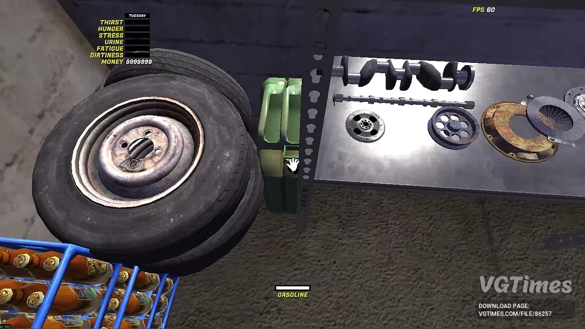 My Summer Car — Настроено зажигание, проведена диагностика аккумулятора и работает генератор