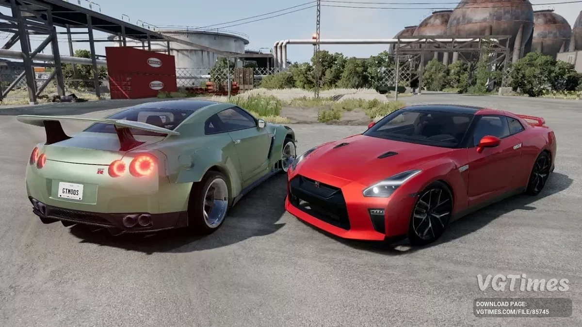 BeamNG.drive — Nissan GTR R35 v1.5.0 Fixed (0.36.x)