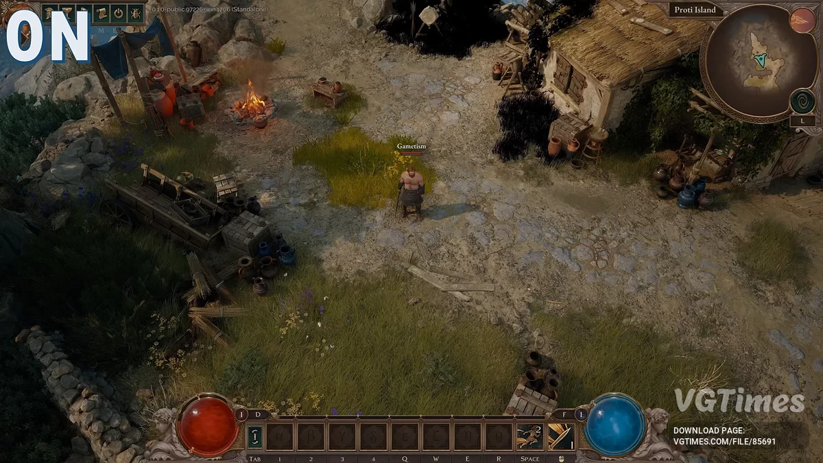 Titan Quest 2 — Отключение интерфейса и эффектов