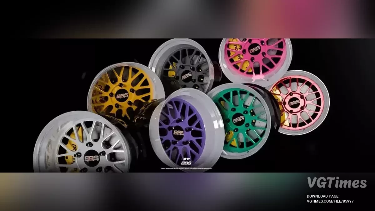 BeamNG.drive — Pack Wheel BBS LM CS ONE (0.36.x)