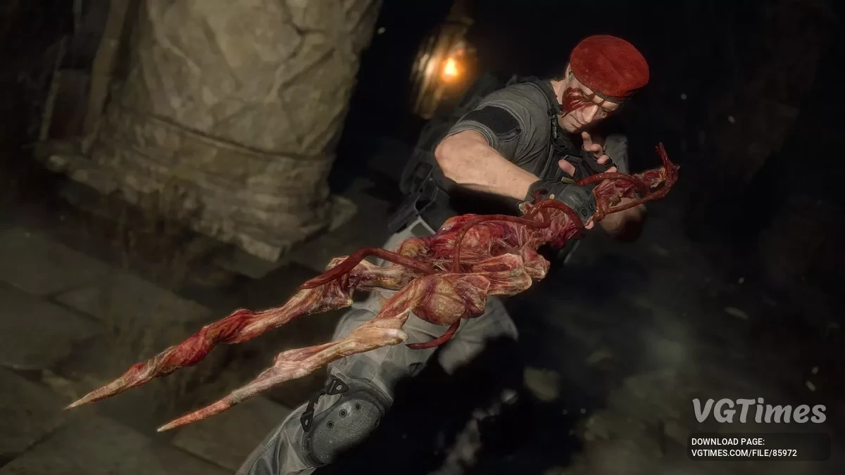 Resident Evil 4 Remake (2023) — Пак мечей на замену ножа + посохи, вилы и прочее