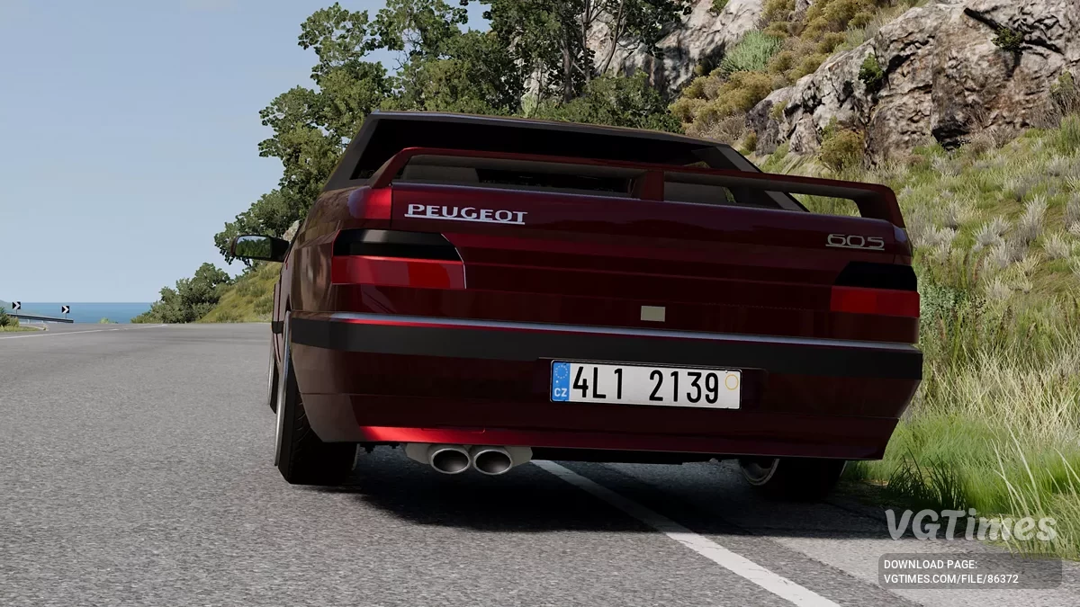 BeamNG.drive — Peugeot 605 v4.0 (0.36.x)
