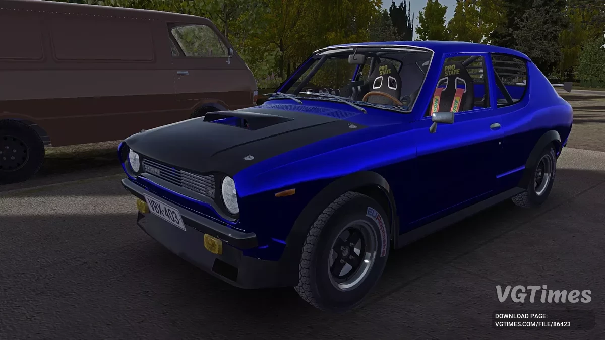 My Summer Car — Раллийная Сатсума в синем металике