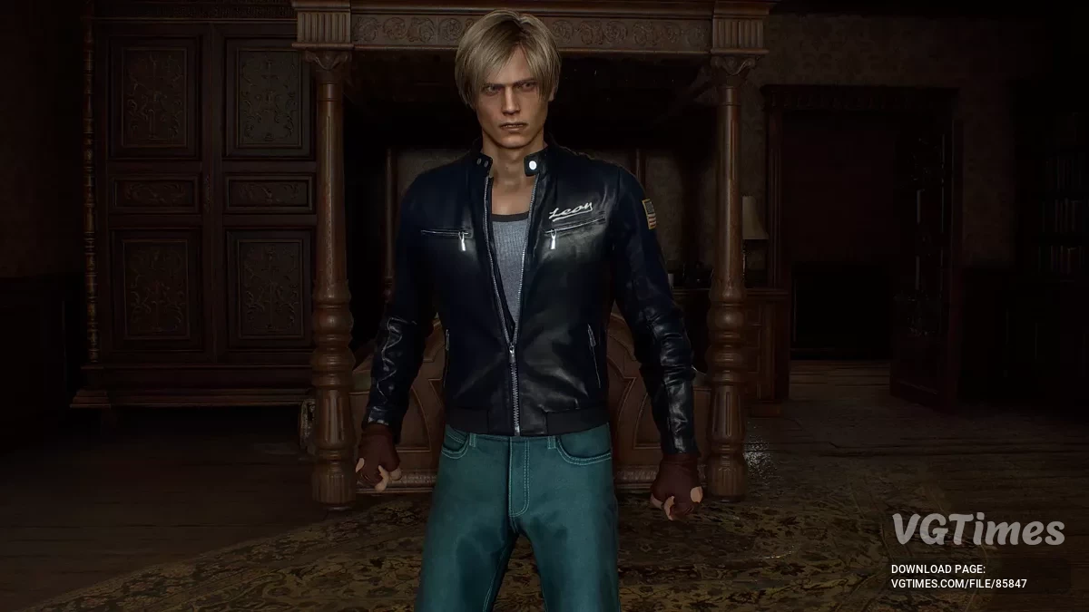 Resident Evil 4 Remake (2023) — Куртка с черепом из оригинальной игры