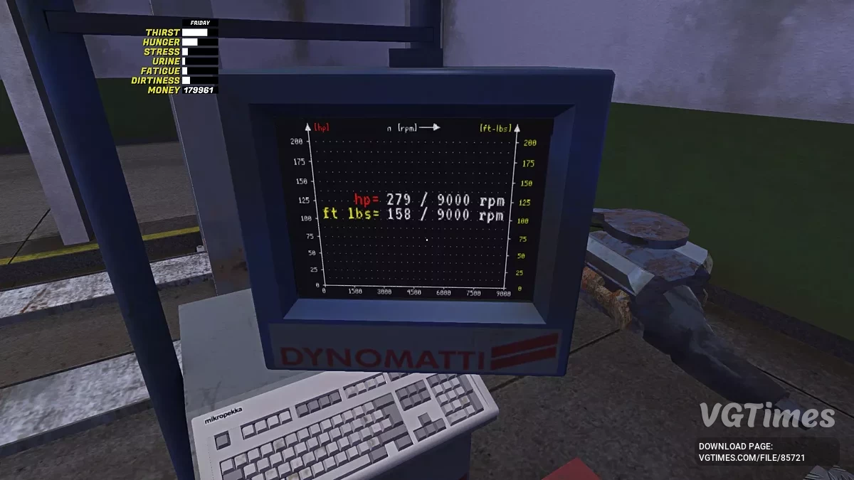 My Summer Car — Satsuma 180 hp для драга, 180.000 марок