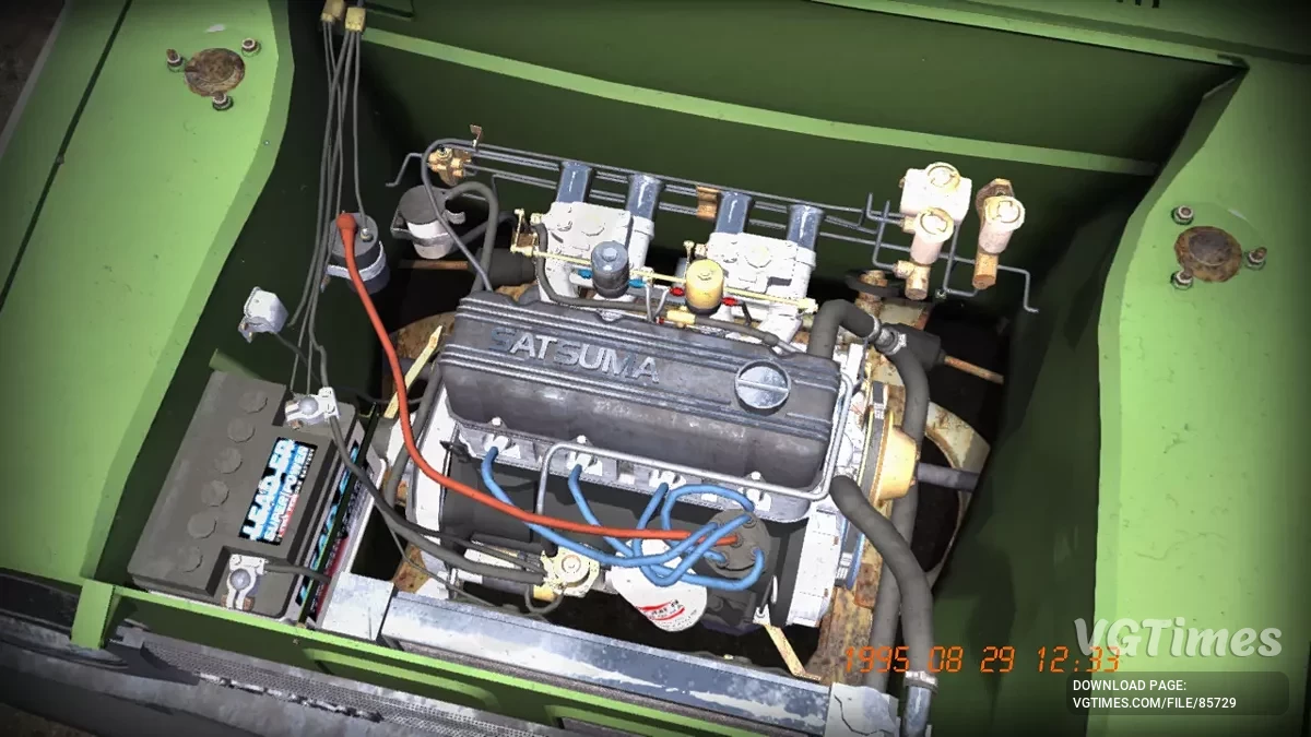 My Summer Car — Спортивая Сатсума, 20073 марок, есть квест и ключи от Хайосико