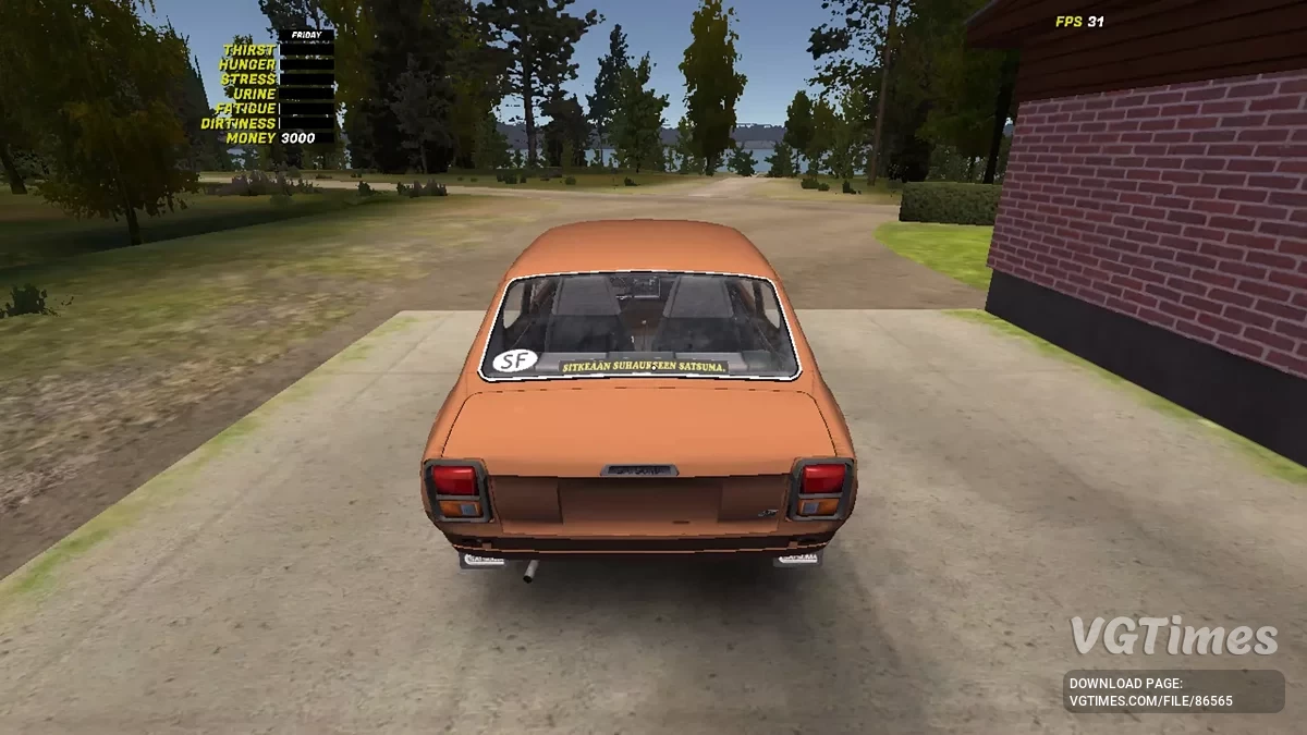 My Summer Car — Сток Сатсума