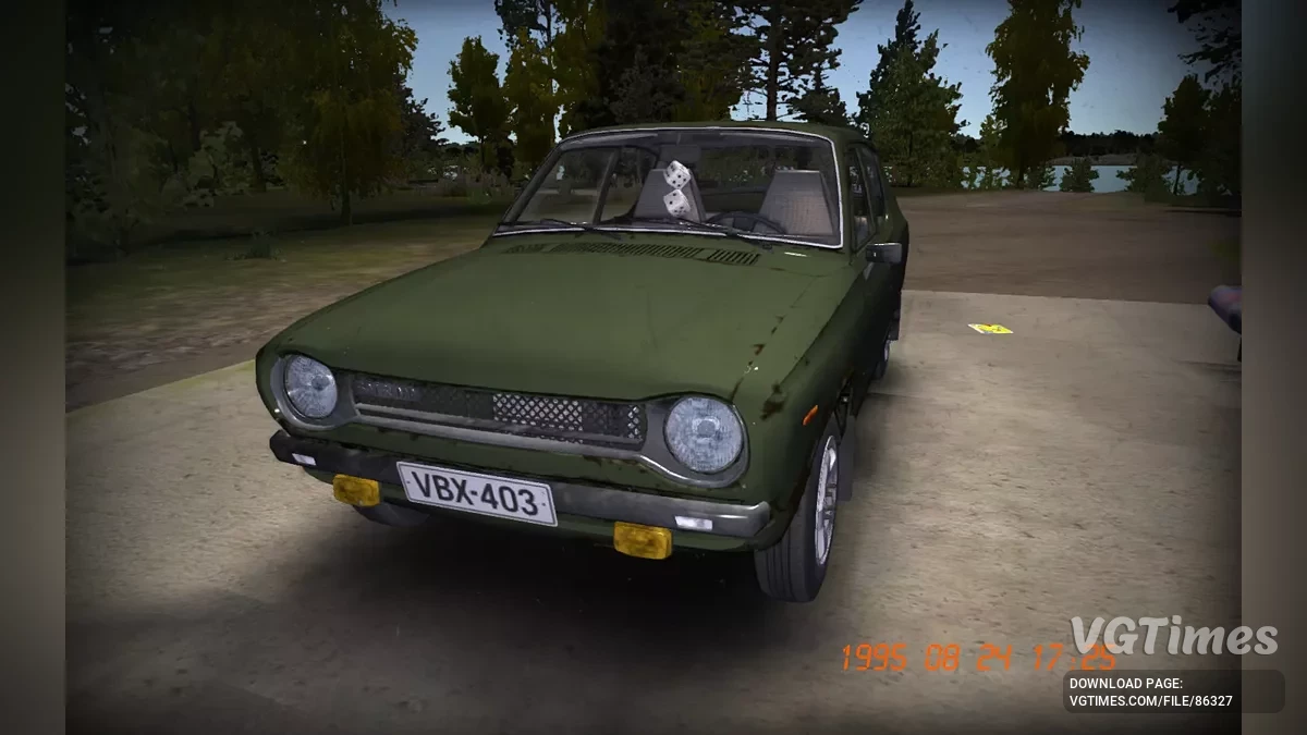 My Summer Car — Стоковая Сатсума, сюжет не тронут, номера не получены