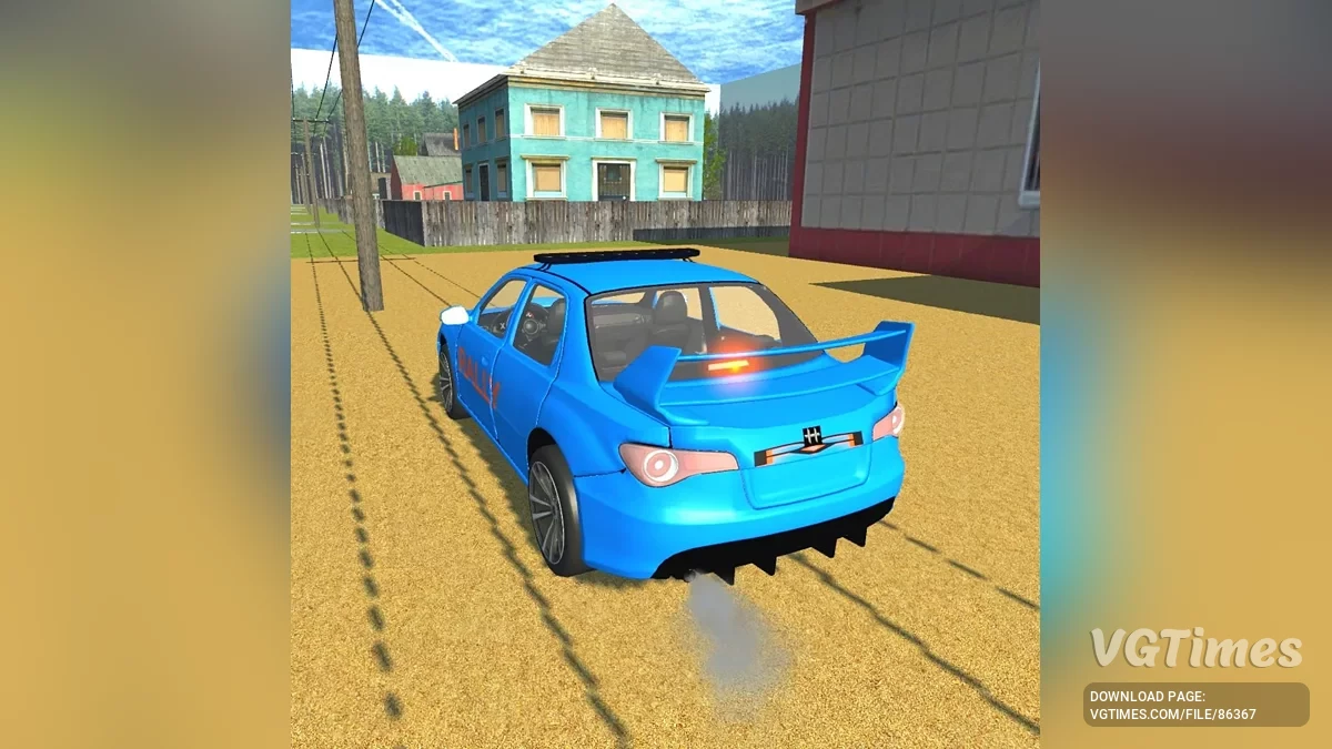 Simple Car Crash Physics Sim — Sunburst Rally