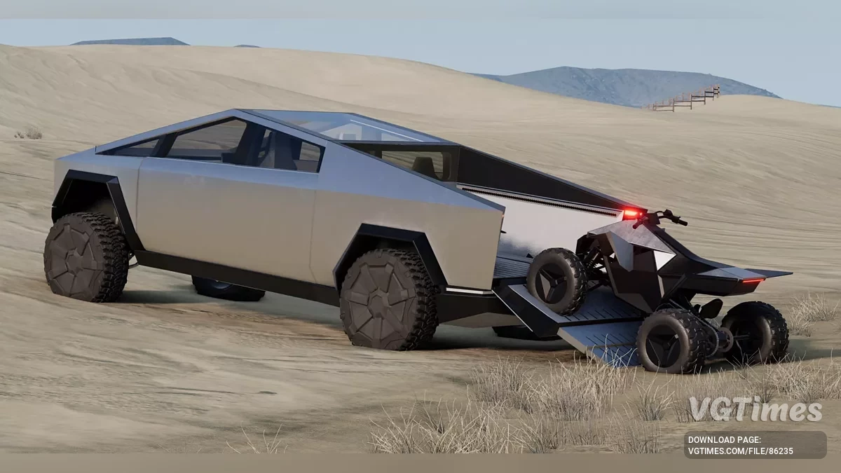 BeamNG.drive — Tesla Cyberquad v1.0 (0.36.x)