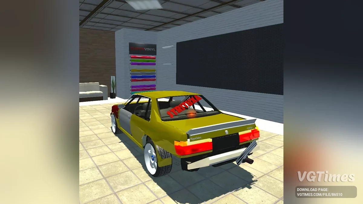 Not Simple Car Crash — Toyota Crown street