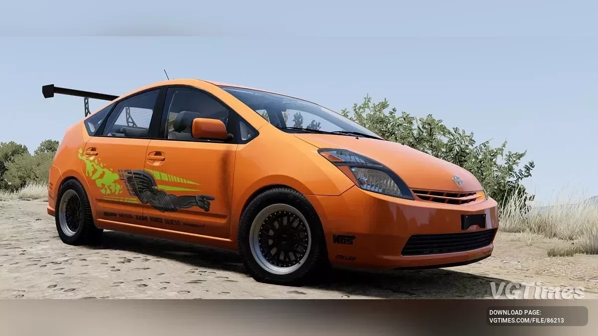 BeamNG.drive — Toyota Prius (2003-2009) v1.0 (0.36.x)
