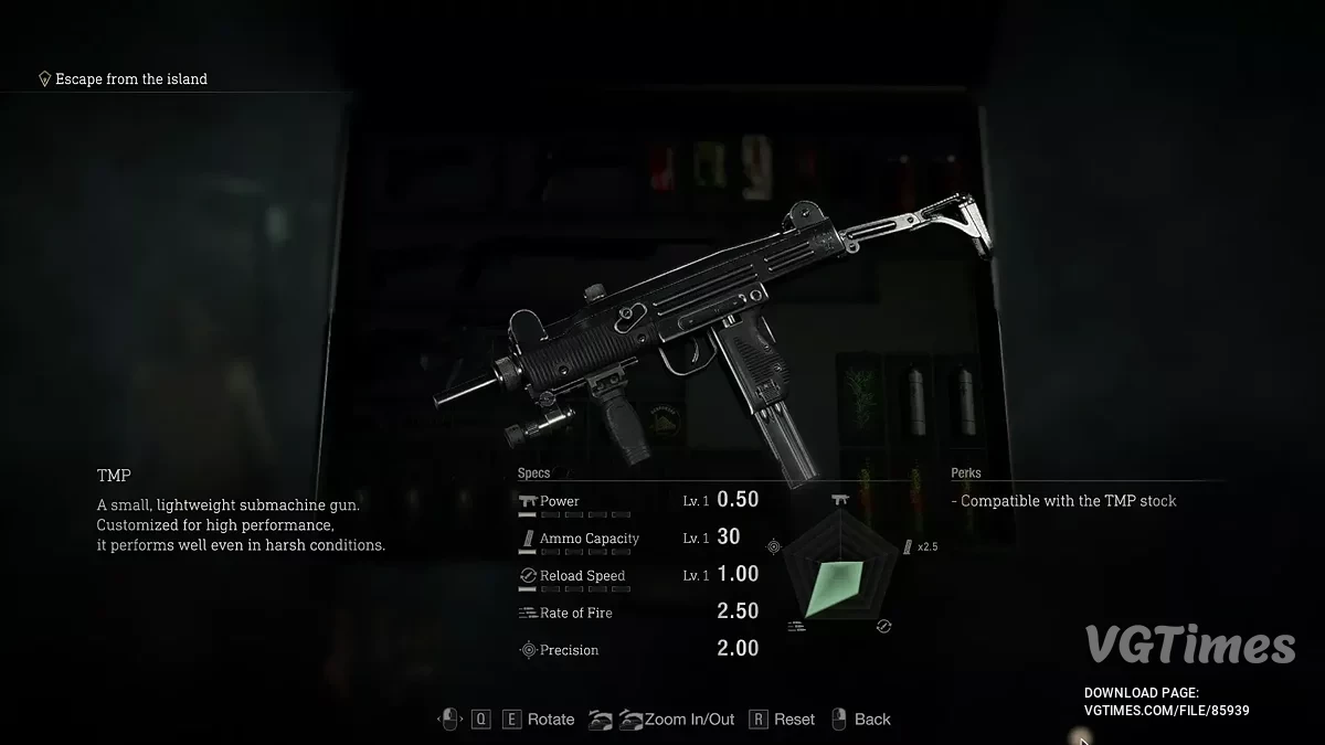 Resident Evil 4 Remake (2023) — УЗИ