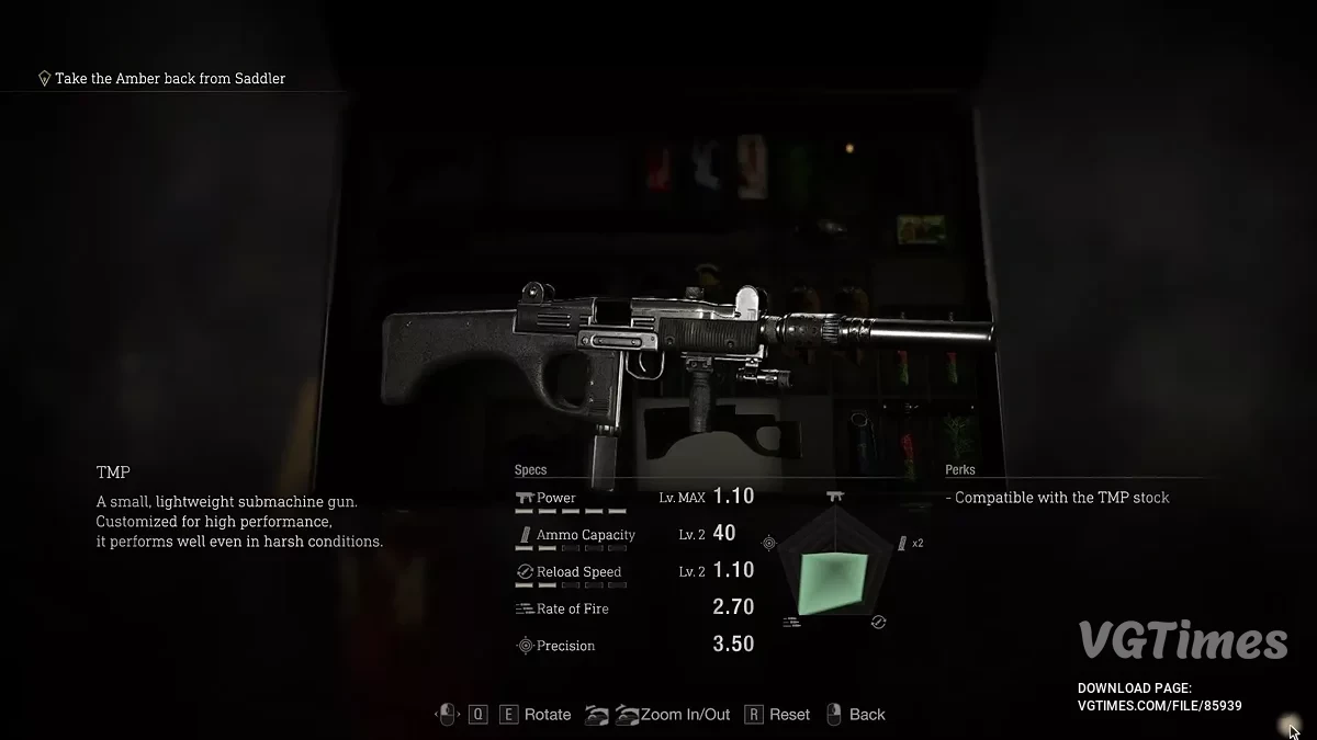 Resident Evil 4 Remake (2023) — УЗИ