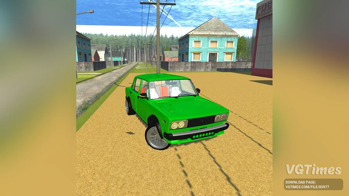 Simple Car Crash Physics Sim — Vaz-2105 Brabus v900