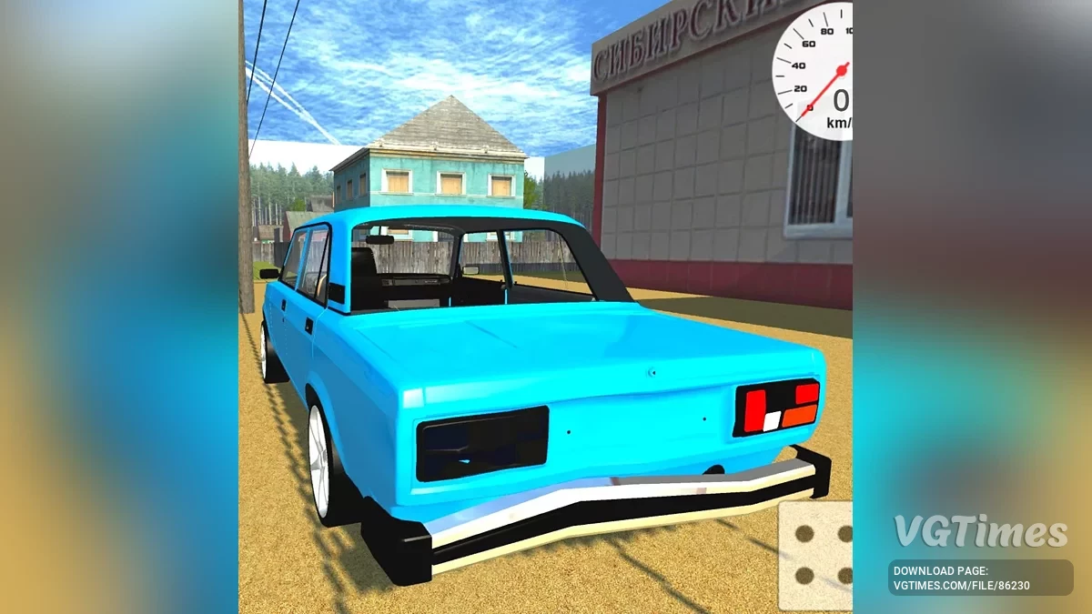 Simple Car Crash Physics Sim — Ваз 2105 электрический