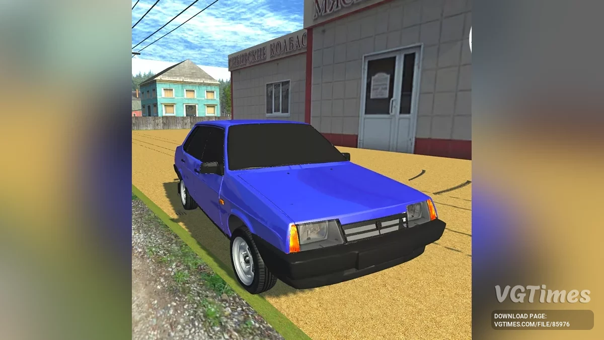 Simple Car Crash Physics Sim — Vaz 21099 turbo