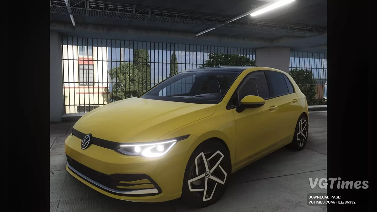 BeamNG.drive — Volkswagen Golf mk8 (0.36.x)