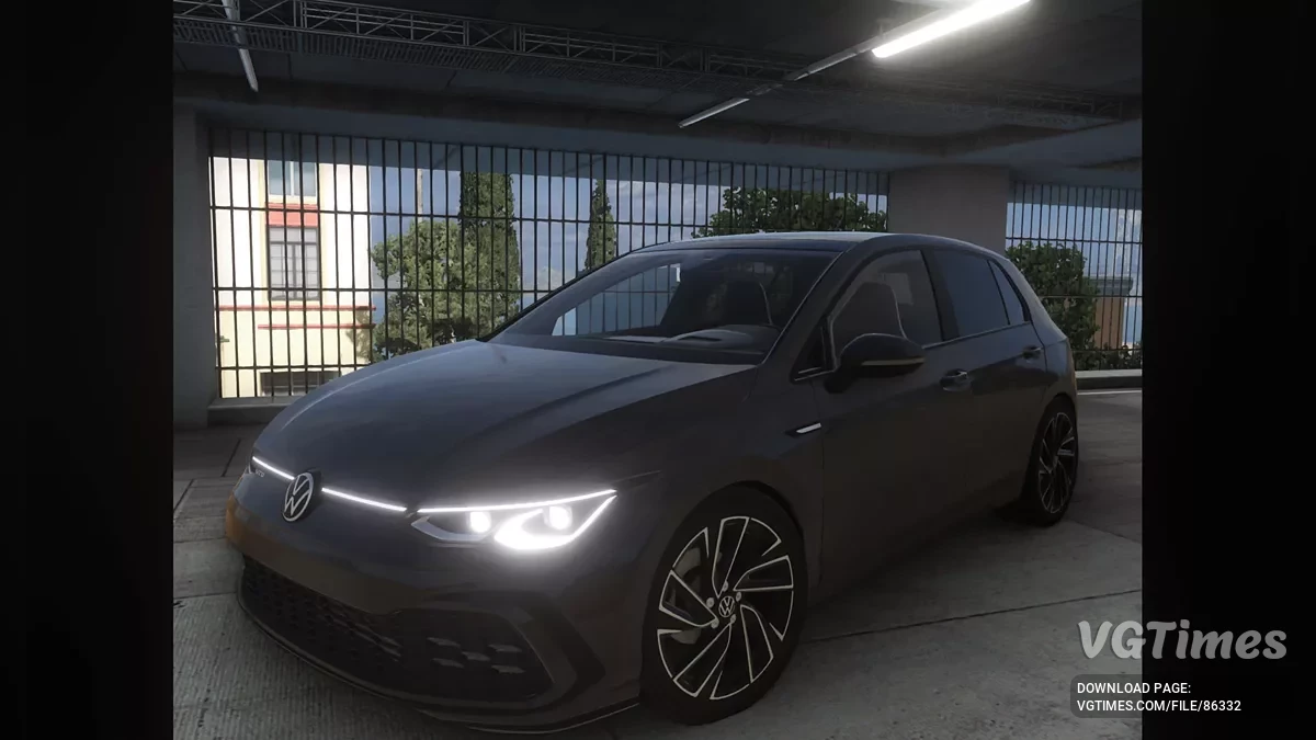 BeamNG.drive — Volkswagen Golf mk8 (0.36.x)