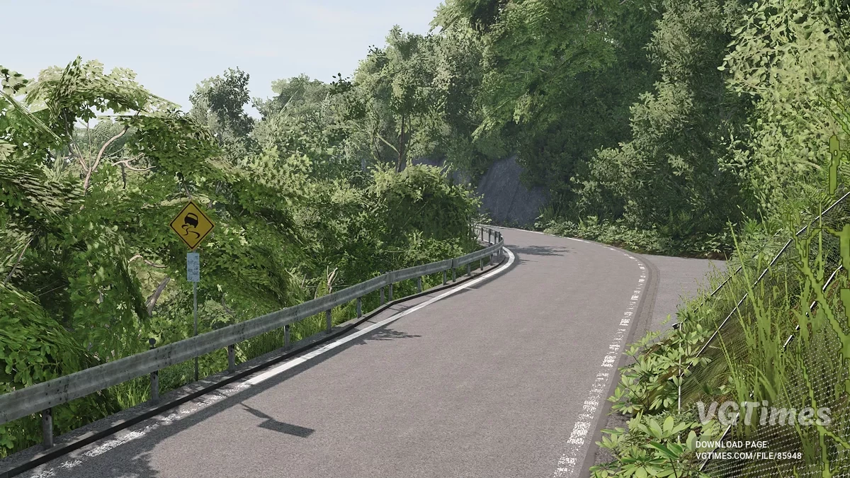 BeamNG.drive — Yabitsu Pass (Touge) v1.0 (0.36.x)