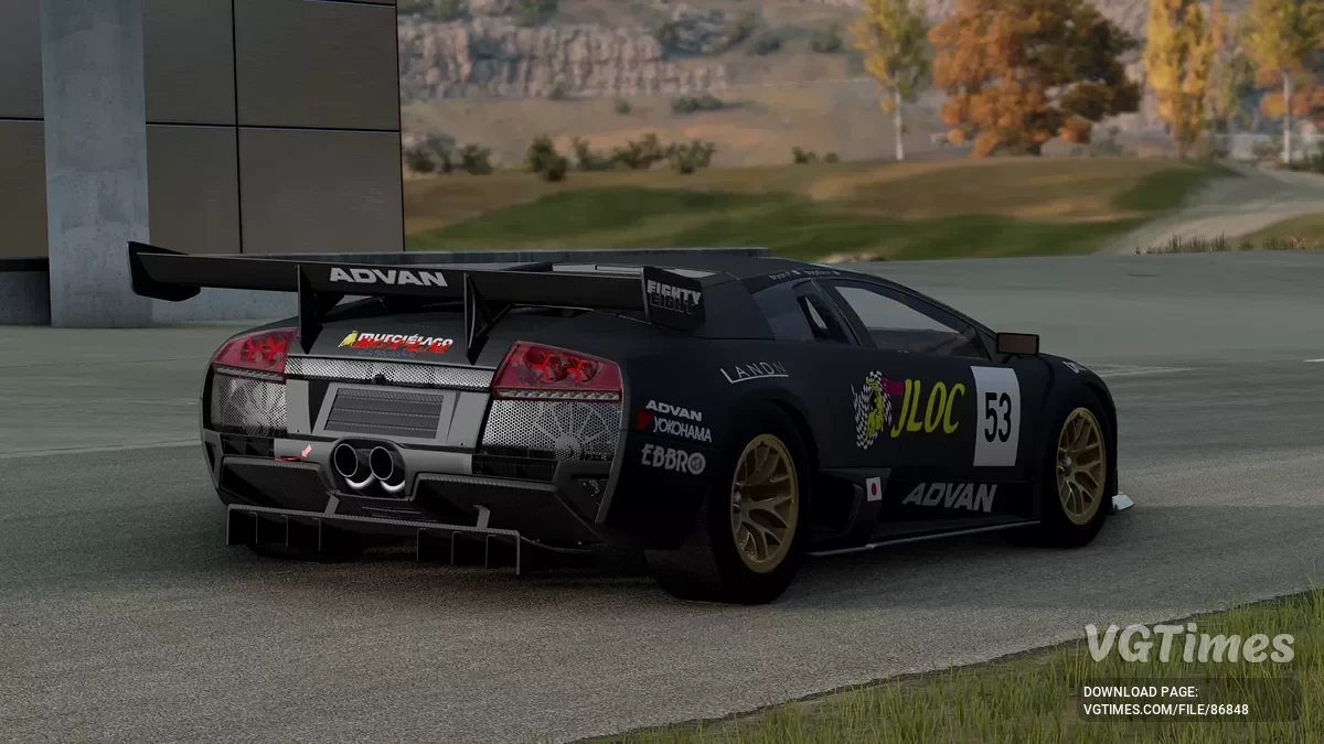 BeamNG.drive — 2003 Lamborghini Murcielago R-GT (GT1) (0.36.x)