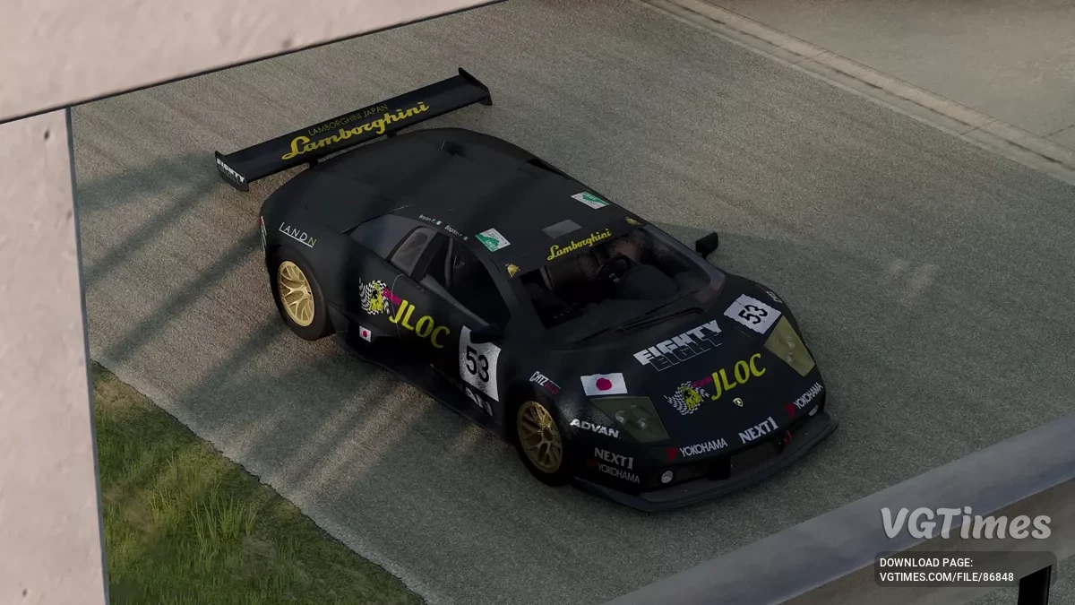 BeamNG.drive — 2003 Lamborghini Murcielago R-GT (GT1) (0.36.x)