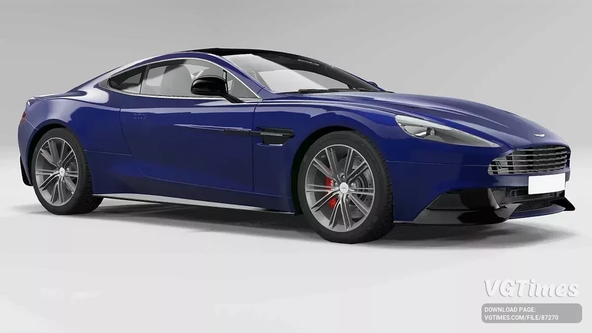 BeamNG.drive — Aston Martin Vaniquish v2.06 (0.36.x)