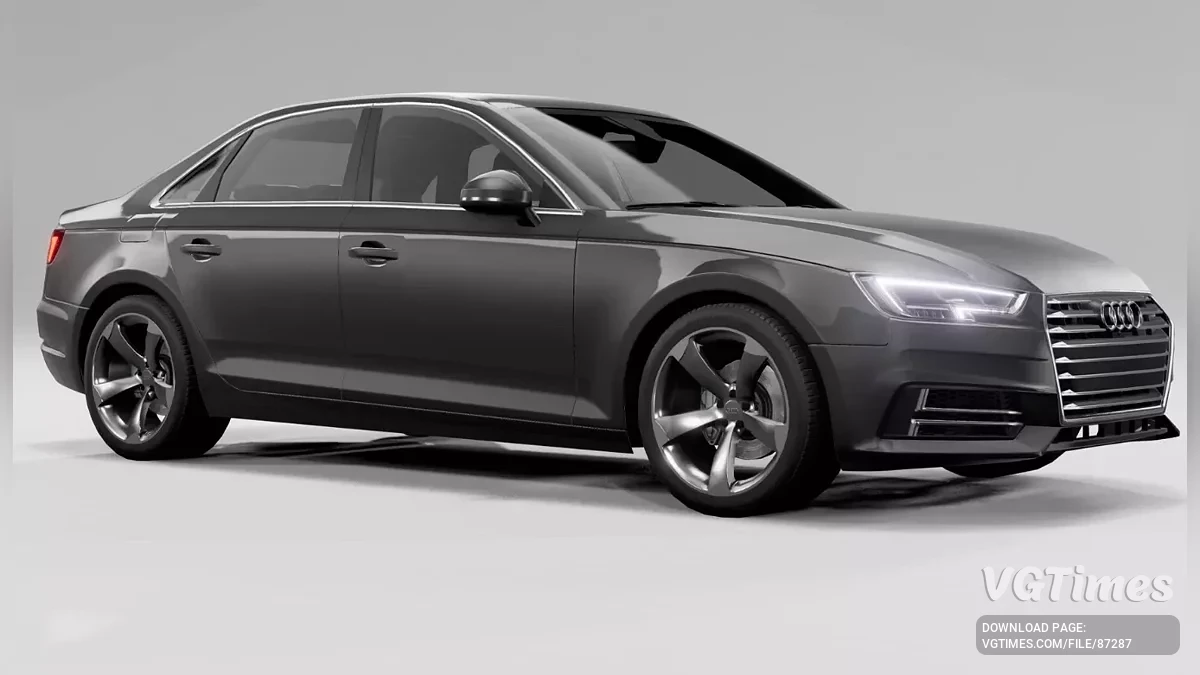BeamNG.drive — Audi A4 B9 2017 Rework v4.1 (0.36.x)