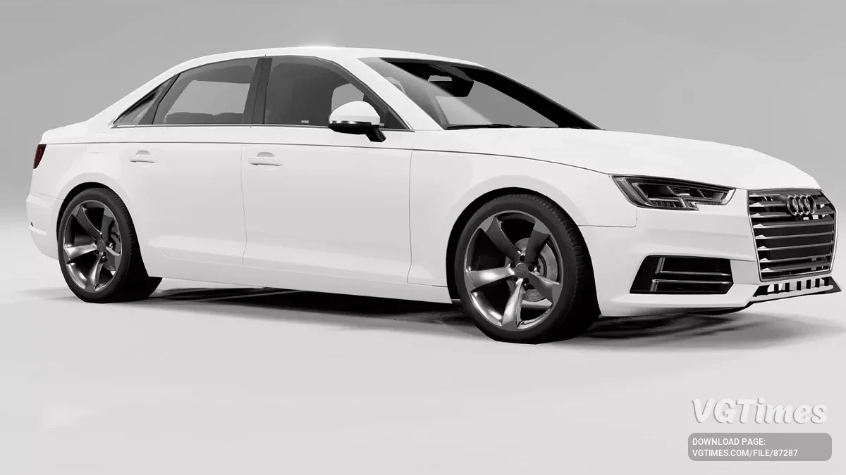 BeamNG.drive — Audi A4 B9 2017 Rework v4.1 (0.36.x)