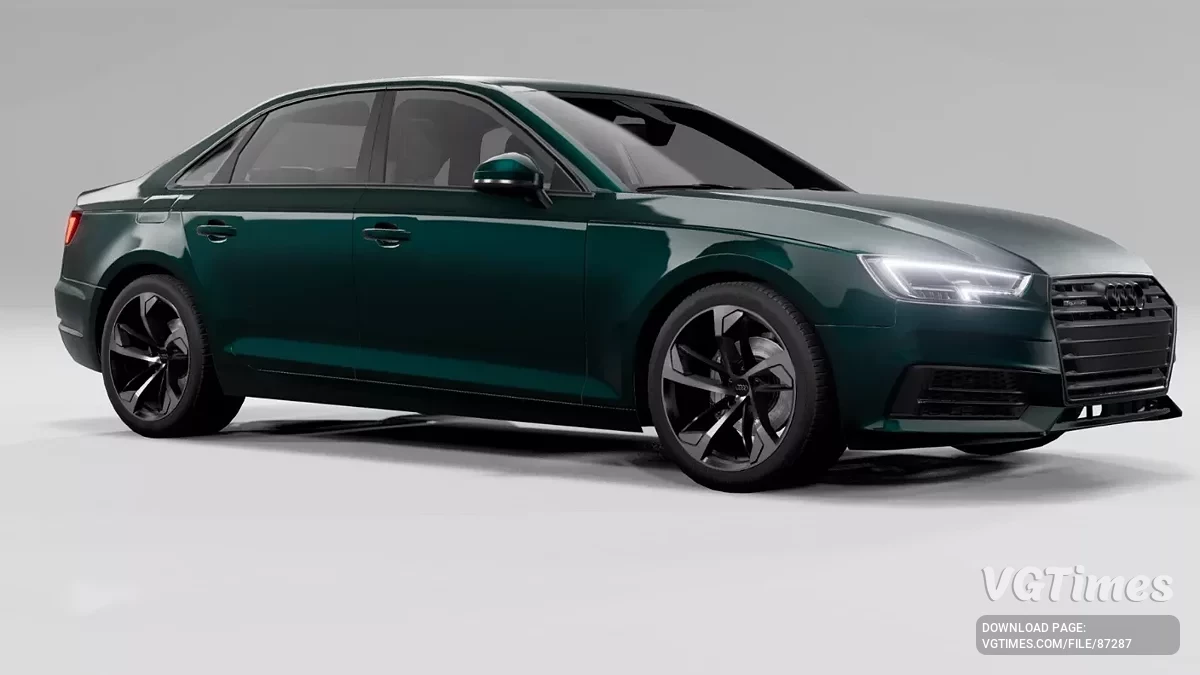 BeamNG.drive — Audi A4 B9 2017 Rework v4.1 (0.36.x)