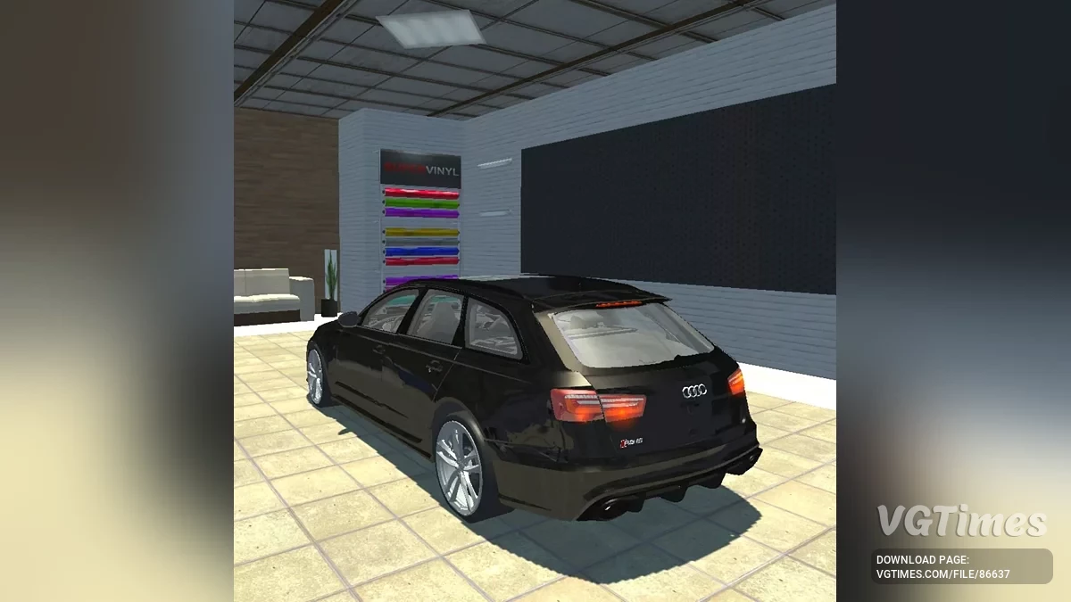 Not Simple Car Crash — Audi rs6 c7