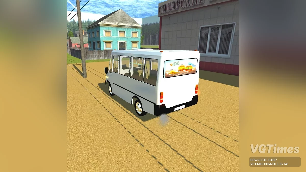 Simple Car Crash Physics Sim — БАЗ 2215 "Дельфин"