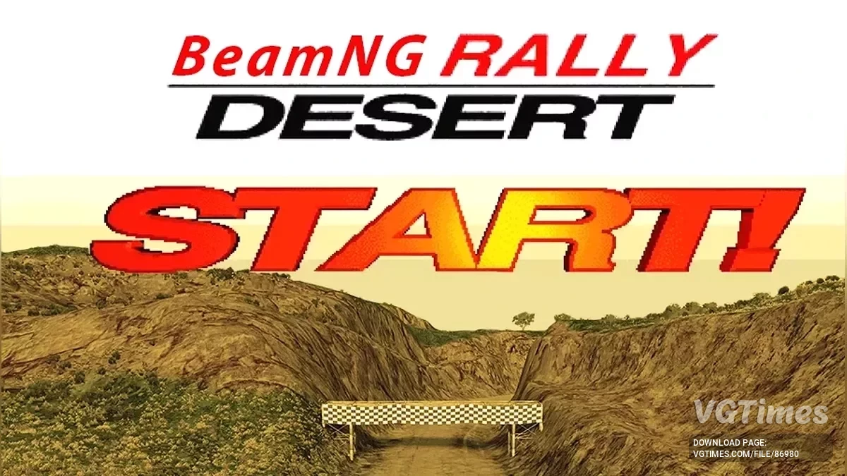BeamNG.drive — BeamNG Rally Championship Desert v2.0.4 (0.36.x)