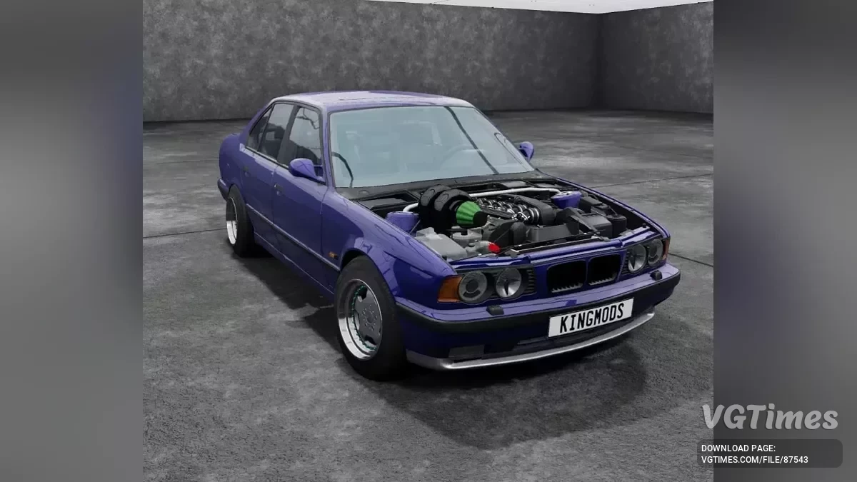 BeamNG.drive — BMW 5-Series E34 v2.90 (0.37.x)