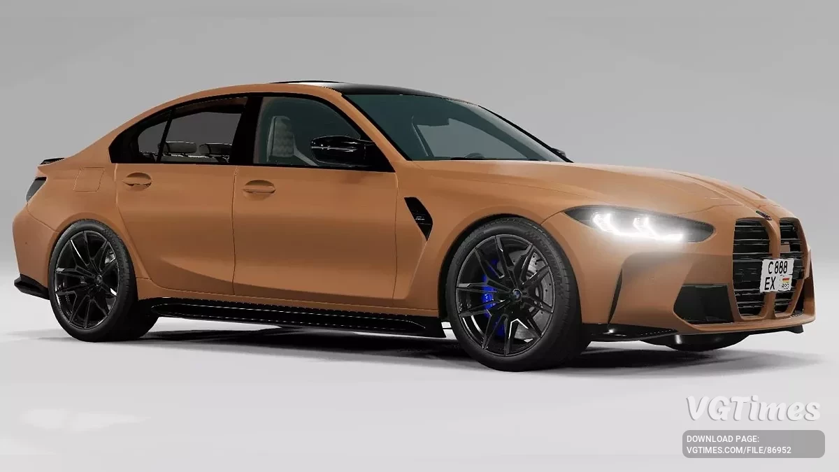 BeamNG.drive — BMW M3 G80/G81 Pack (2022) v3.19 (0.36.x)