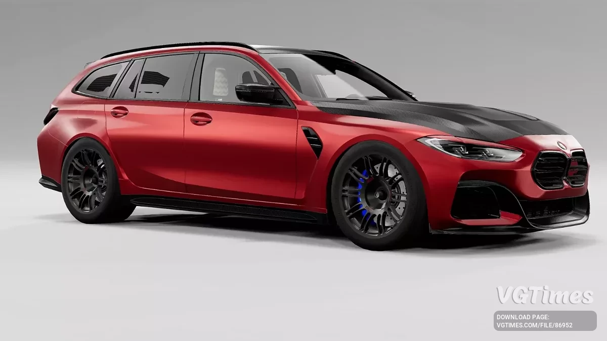 BeamNG.drive — BMW M3 G80/G81 Pack (2022) v3.19 (0.36.x)