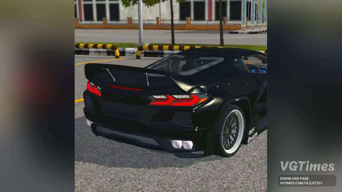 Bus Simulator Indonesia — Chevrolet Corvette Stingray 2020 Rocket Bunny