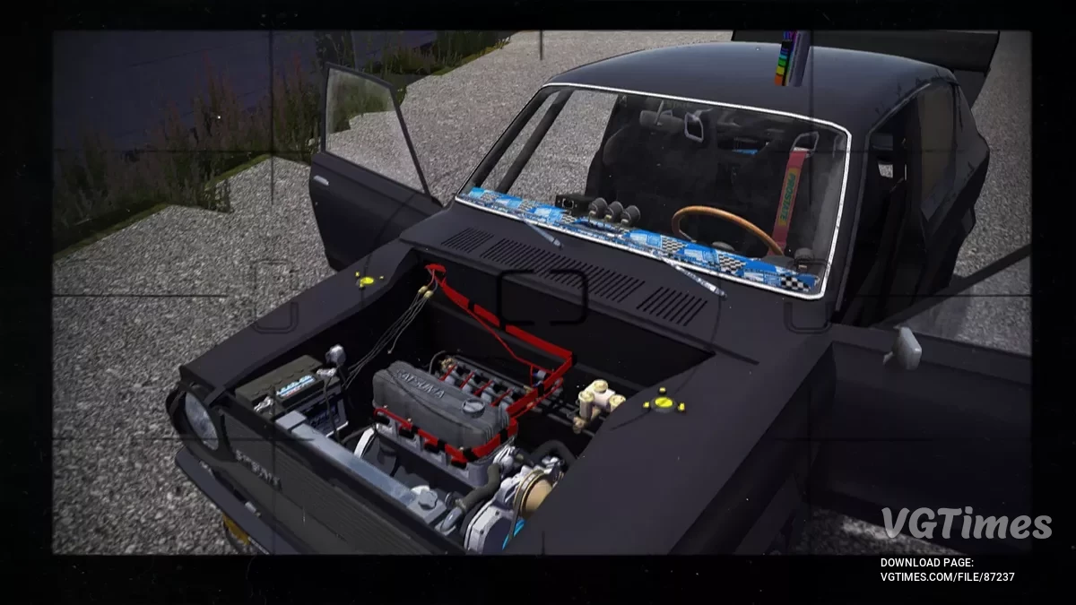 Чёрная раллийная Сатсума с ECU