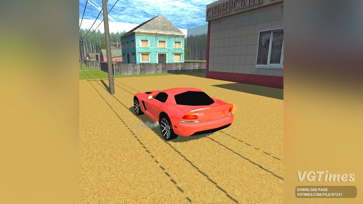Simple Car Crash Physics Sim — Dodge Viper