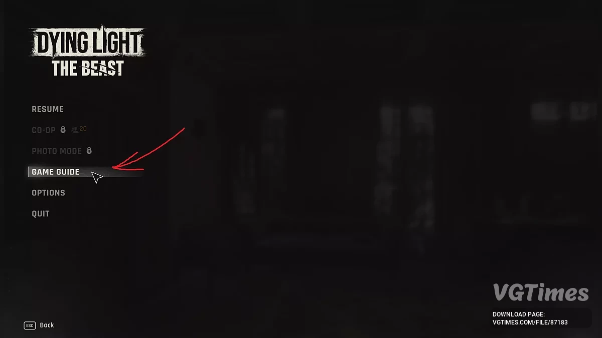 Dying Light: The Beast — Доступ в хранилище в любом месте