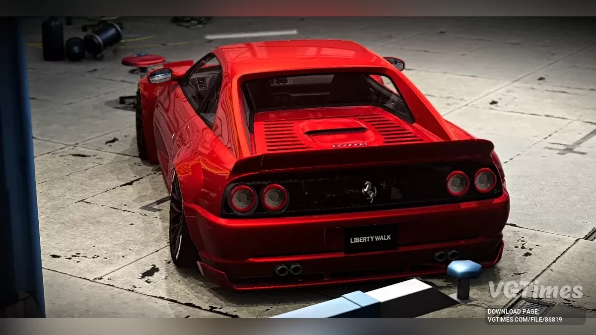 BeamNG.drive — Ferrari 355 Rework v2.30 (0.36.x)