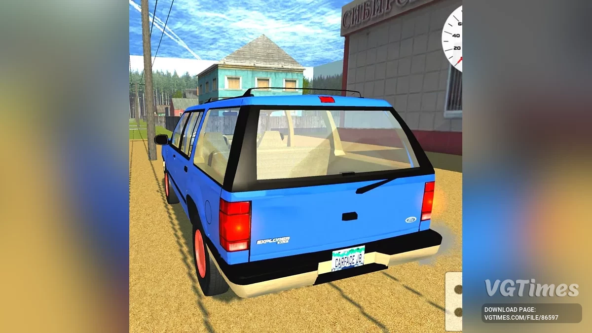 Simple Car Crash Physics Sim — Ford Explorer 1991