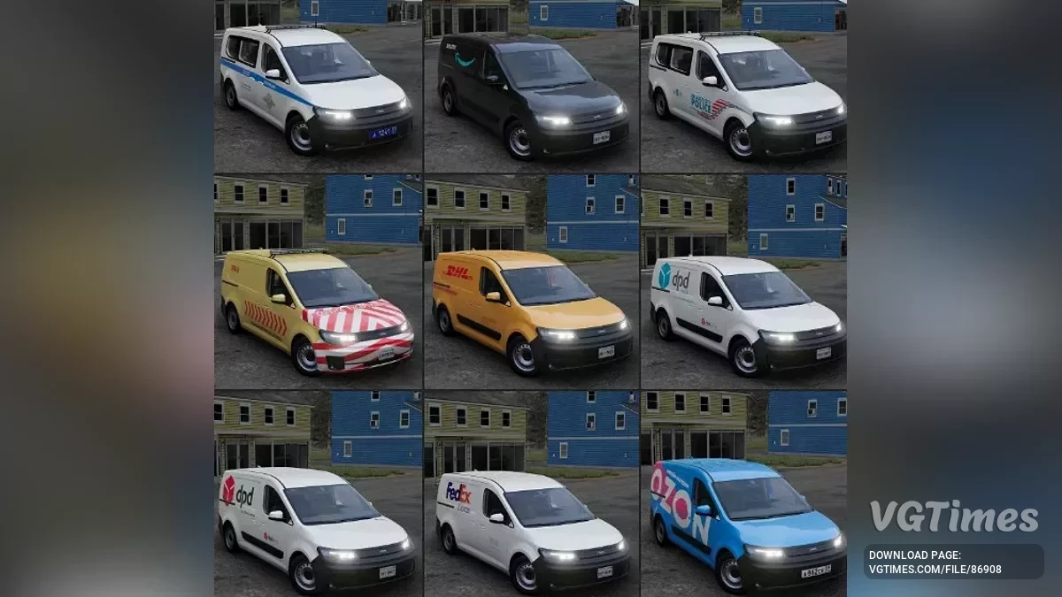 BeamNG.drive — Gavril Scout Skin pack v2.14 (0.36.x)