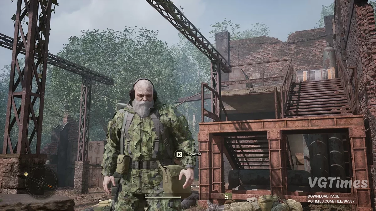 Metal Gear Solid Delta: Snake Eater — Игра за Конца