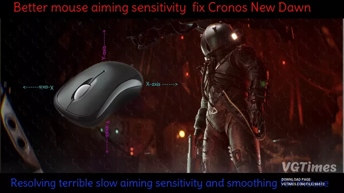 Cronos: The New Dawn — Исправление чувствительности мыши