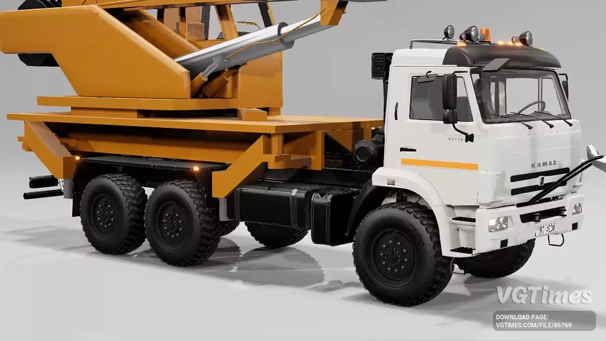 BeamNG.drive — КамАЗ-43118 v2.0 (0.36.x)