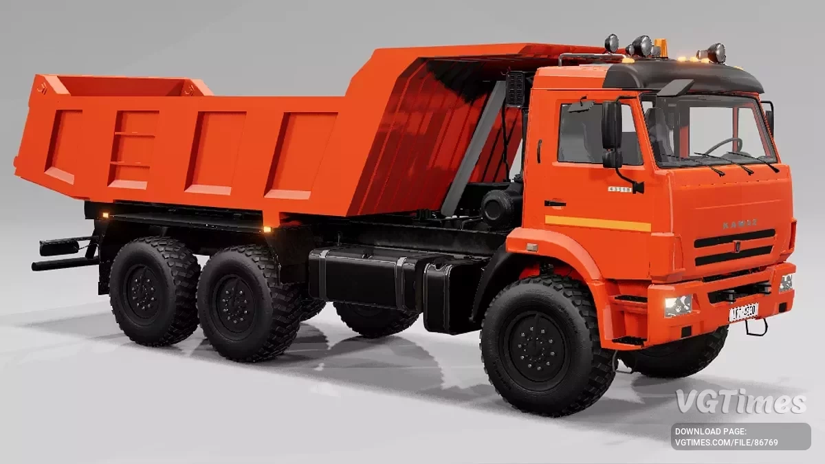 BeamNG.drive — КамАЗ-43118 v2.0 (0.36.x)
