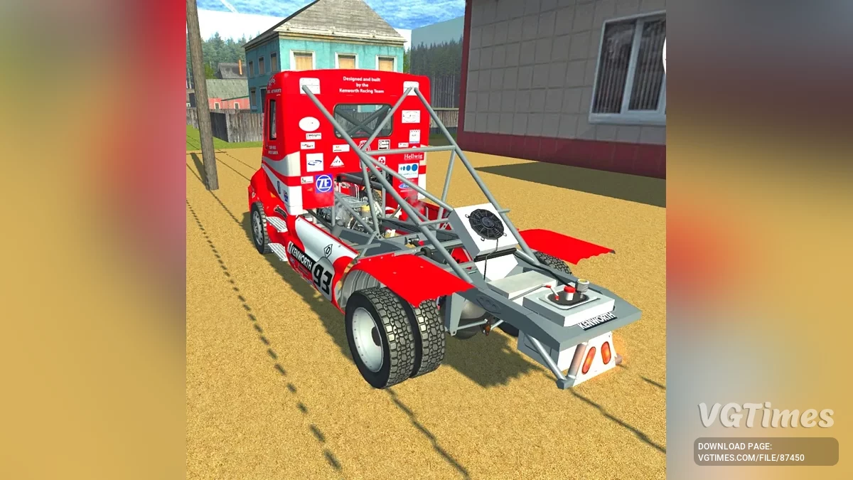 Simple Car Crash Physics Sim — Kenworth T2000