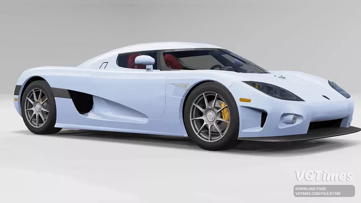 BeamNG.drive — Königsegg CCXR v3.15 (0.37.x)