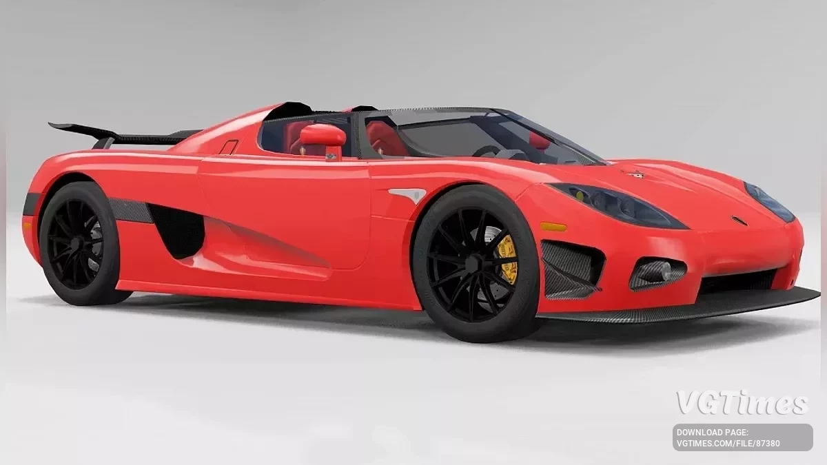 BeamNG.drive — Königsegg CCXR v3.15 (0.37.x)